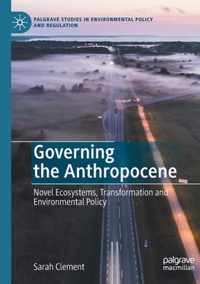 Governing the Anthropocene