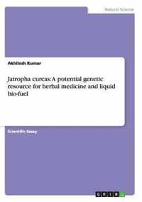 Jatropha curcas: A potential genetic resource for herbal medicine and liquid bio-fuel
