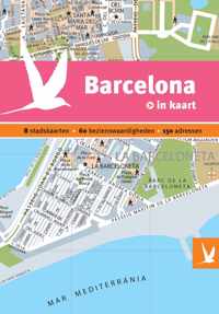 Dominicus stad-in-kaart - Barcelona in kaart