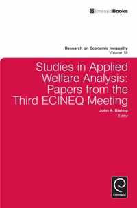 Studies In Applied Welfare Analysis