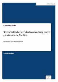 Wirtschaftliche Mehrfachverwertung durch elektronische Medien