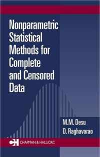 Nonparametric Statistical Methods For Complete and Censored Data