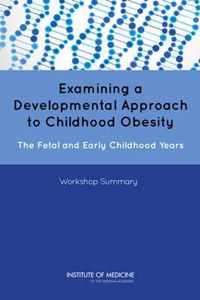 Examining a Developmental Approach to Childhood Obesity: The Fetal and Early Childhood Years