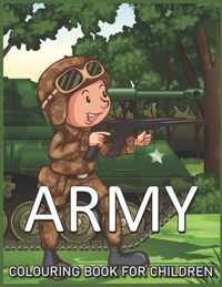 Army Colouring Book For Children