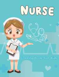 Nurse coloring book for kids