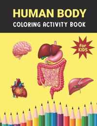 Human Body Coloring Activity Book for Kids