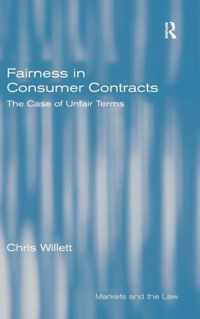 Fairness in Consumer Contracts