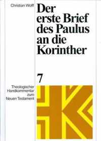 Der Erste Brief Des Paulus an Die Korinther