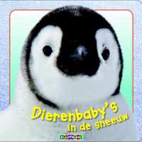 Dierenbaby's In De Sneeuw