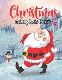 Christmas Coloring Books for kids ages 4-8