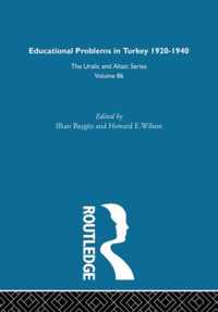 Educational Problems in Turkey