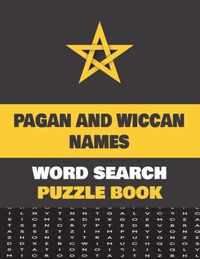 Pagan And Wiccan Names Word Search Puzzle Book