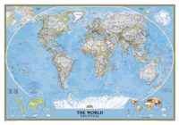 Map-Natl Geographic World Clas