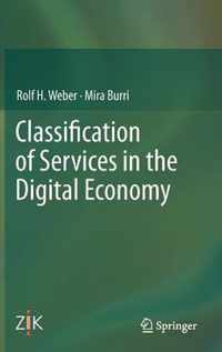 Classification of Services in the Digital Economy