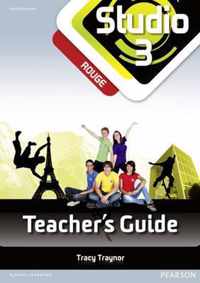 Studio 3 rouge Teacher's Guide & CD-Rom (11-14 French)