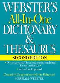 Webster's All-In-One Dictionary & Thesaurus, Second Edition