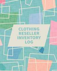Clothing Reseller Inventory Log Book