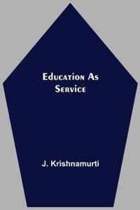 Education As Service