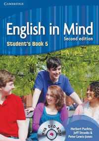 English in Mind - second edition 5 student's book + dvd-rom