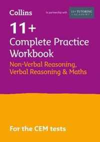 Collins 11+ Practice - 11+ Verbal Reasoning, Non-Verbal Reasoning & Maths Complete Practice Workbook