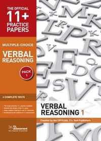 11+ Practice Papers, Verbal Reasoning Pack 1, Multiple Choice