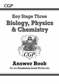 KS3 Science Answers for Workbooks (Bio/Chem/Phys) - Foundation