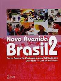 Novo Avenida Brasil 2 livro texto/de exercícios + audio-cd