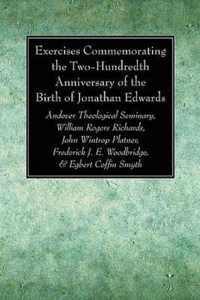 Exercises Commemorating the Two-Hundredth Anniversary of the Birth of Jonathan Edwards