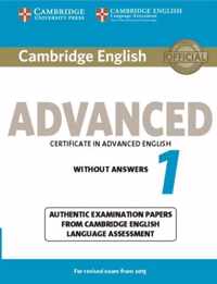 Cambridge English - Adv 1 for Revised Exam from 2015 student