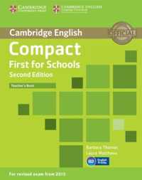 Compact First for Schools - second edition teacher's book