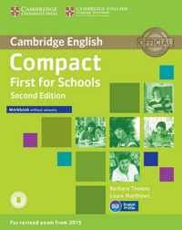 Compact First for Schools - second edition wb without answer