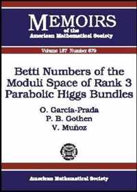 Betti Numbers of the Moduli Space of Rank 3 Parabolic Higgs Bundles