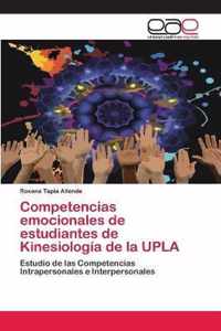 Competencias emocionales de estudiantes de Kinesiologia de la UPLA