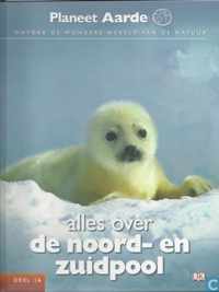 Planeet Aarde de Noord- en Zuidpool