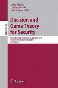 Decision and Game Theory for Security