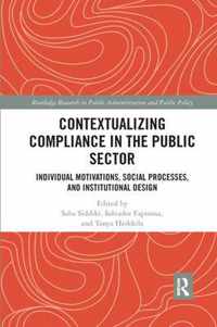 Contextualizing Compliance in the Public Sector