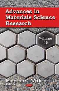 Advances in Materials Science Research