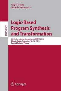 Logic-Based Program Synthesis and Transformation