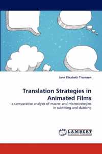 Translation Strategies in Animated Films