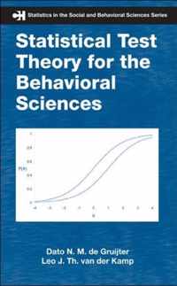 Statistical Test Theory for the Behavioral Sciences