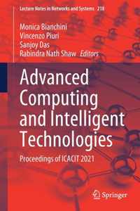 Advanced Computing and Intelligent Technologies