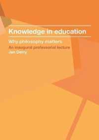 Knowledge in education