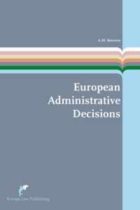 European Administrative Decisions
