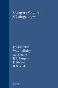 Congress Volume GÃ¶ttingen 1977