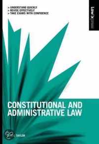 Constitutional & Administrative Law