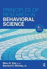 Principles of Research in Behavioral Science
