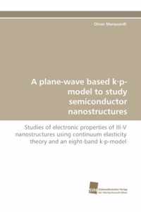 A Plane-Wave Based K.P-Model to Study Semiconductor Nanostructures
