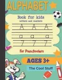 Alphabet Book for Kids, Letters and Numbers, age 3+
