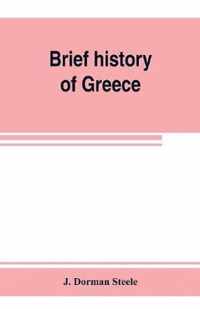 Brief history of Greece