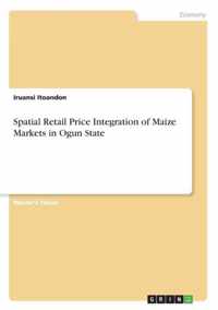 Spatial Retail Price Integration of Maize Markets in Ogun State